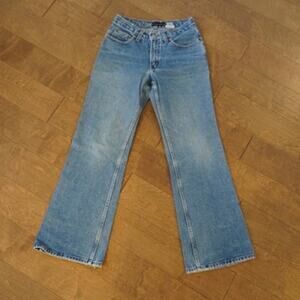 Elemento Low Rise Wide Leg Jeans Blue Womens Size 7